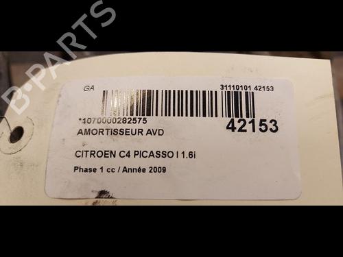 Used Right front shock absorber CITROËN C4 Picasso I MPV (UD_) 1.6 VTi 120 (120 hp) 9614391