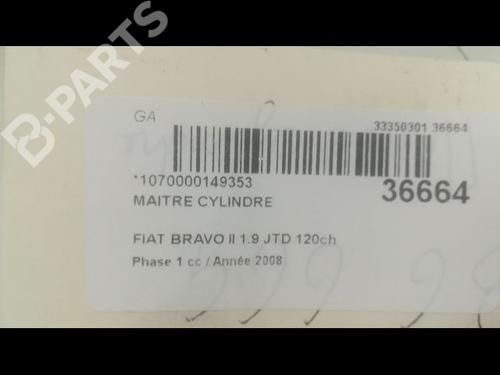 Brake master cylinder FIAT BRAVO II (198_) 1.9 D Multijet (198AXB1A) | BP9600597M77 