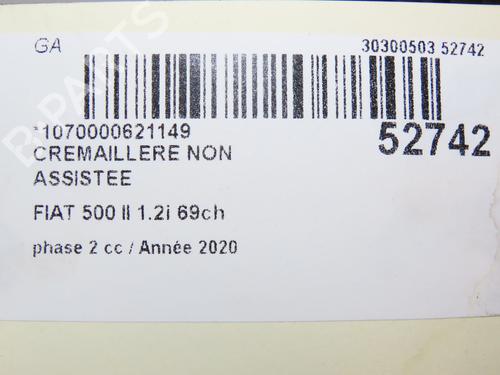 Styregear/Snekke FIAT 500 (312_) 1.2 (312AXA1A) (69 hp) 29469715