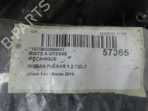 Gearbox NISSAN PULSAR Hatchback (C13) 1.2 DIG-T | BP32768818M3  - Image 5