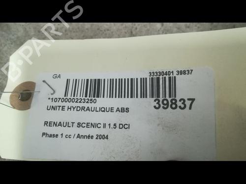 Used ABS pump ABS pump RENAULT SCÉNIC II (JM0/1_) 1.5 dCi (JM02, JM13) (101 hp) 9606749 9606749