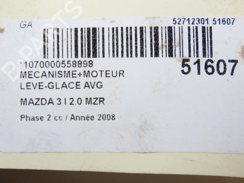 Front left window mechanism MAZDA 3 (BK) 2.0 (BKEP) | BP23086196C22 - Image 2