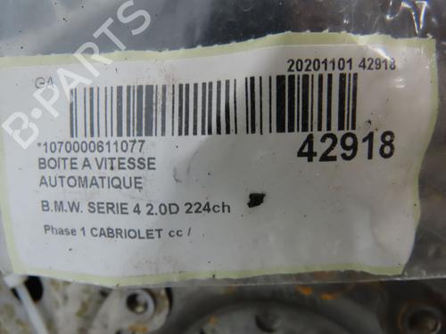 Used Gearbox Gearbox BMW 4 Convertible (F33, F83) 425 d (224 hp) 40162909 40162909