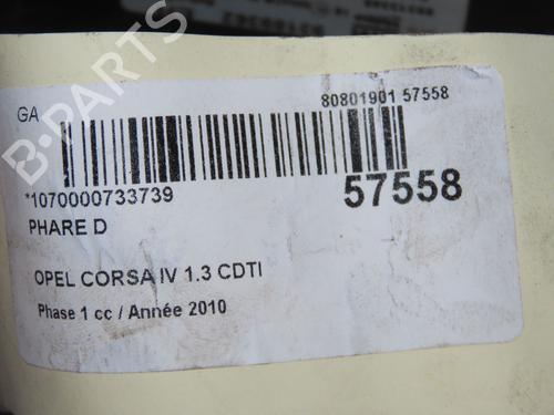 Right headlight OPEL CORSA D (S07) 1.3 CDTI (L08, L68) | BP33444965C29 - Image 6