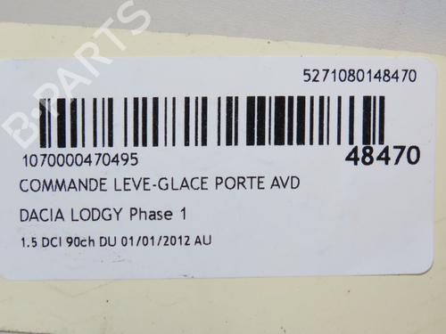 Switch DACIA LODGY (JS_) 1.5 dCi | BP18076536I30