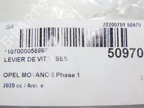Gear lever OPEL MOVANO B Van (X62) 2.3 CDTI RWD (FV) | BP23144897M90 - Image 3