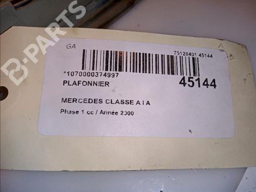 Interior roof light MERCEDES-BENZ A-CLASS (W168) A 170 CDI (168.008) | BP11103932I8 