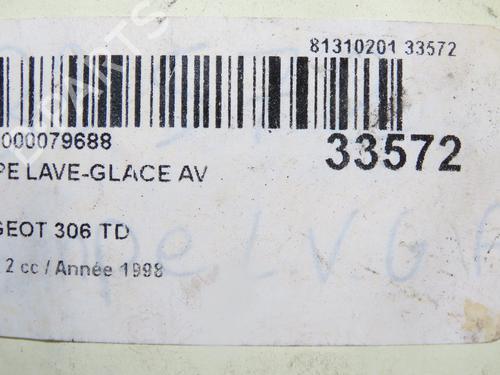 Used Washer pump Washer pump PEUGEOT 306 Break (7E, N3, N5) 1.9 TD (90 hp) 34356998 34356998