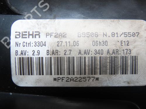 Heater blower motor PEUGEOT 307 (3A/C) 1.6 HDi 110 | BP9592531M62 