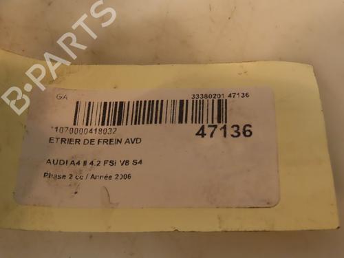 Used Right front brake caliper AUDI A4 B7 Avant (8ED) S4 quattro (344 hp) 16490985