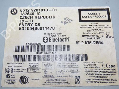 Radio BMW 1 (F20) 116 d | BP28830572E6 