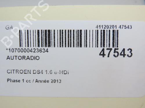 Radio CITROËN DS4 (NX_) 1.6 HDi 115 | BP13214015E6 
