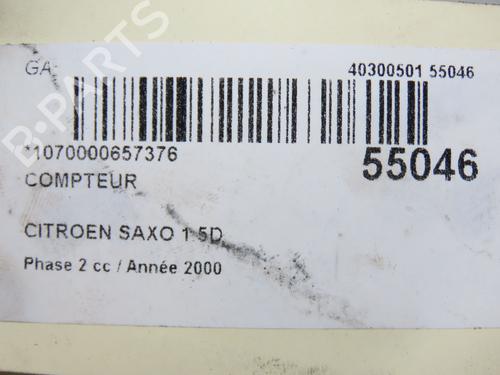 Used Instrument cluster CITROËN SAXO (S0, S1) 1.5 D (57 hp) 31120506