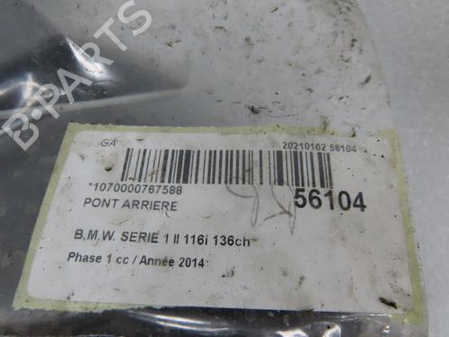 Used Rear differential Rear differential BMW 1 (F21) 116 i (136 hp) 36493743 36493743