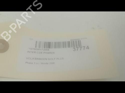 Used Headlight switch VW GOLF PLUS V (5M1, 521) 1.9 TDI (105 hp) 9602028