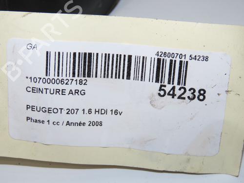 Used Rear left belt tensioner PEUGEOT 207 (WA_, WC_) 1.6 HDi (90 hp) 32223386