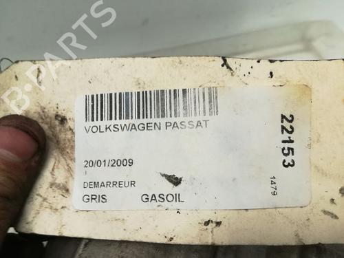Used Starter VW PASSAT B6 Variant (3C5) 2.0 TDI 16V (140 hp) 23171793