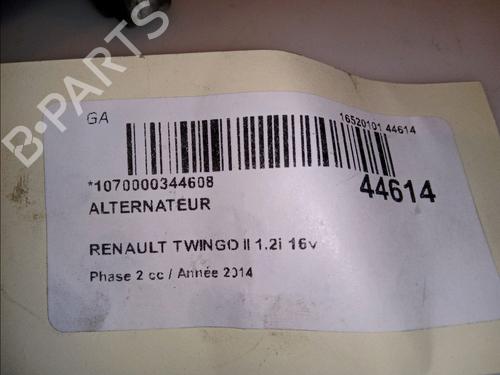 Used Alternator RENAULT TWINGO II (CN0_) 1.2 16V (CN04, CN0B) (75 hp) 12262400