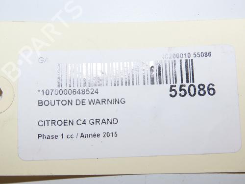 Warning switch CITROËN C4 Picasso II 2.0 BlueHDi 150 | BP29469745I22 