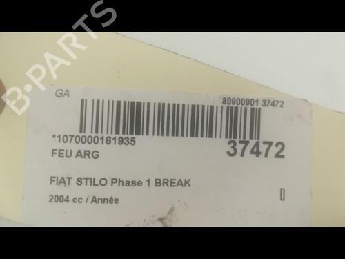 Used Left taillight FIAT STILO Multi Wagon (192_) 1.9 JTD (126 hp) 9602419