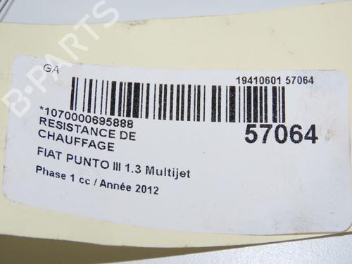 Heater resistor FIAT PUNTO (199_) 1.3 D Multijet | BP32354696M108 