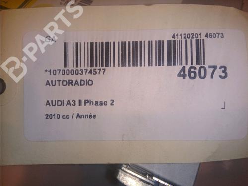 Radio AUDI A3 (8P1) 2.0 TDI 16V | BP11915258E6 