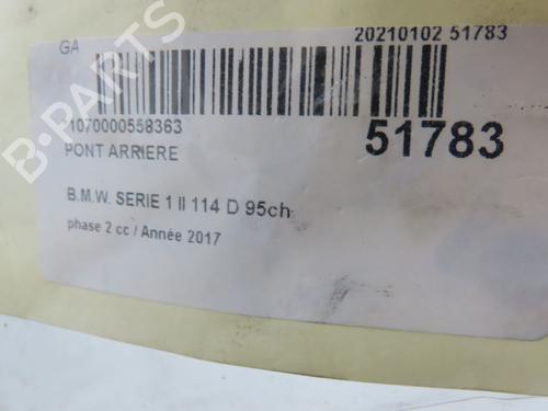 Rear differential BMW 1 (F20) 114 d | BP28685243M24 