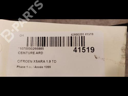 Rear right belt tensioner CITROËN XSARA (N1) 1.9 TD | BP9612340C90 