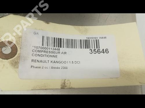 AC compressor RENAULT KANGOO Express (FC0/1_) 1.5 dCi (FC1E) | BP9597859M34 