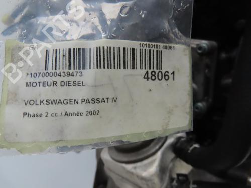 Used Engine VW PASSAT B5.5 (3B3) 1.9 TDI (101 hp) 28828645