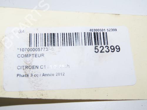 Quadrante CITROËN C1 (PM_, PN_) 1.0 (68 hp) 31984596