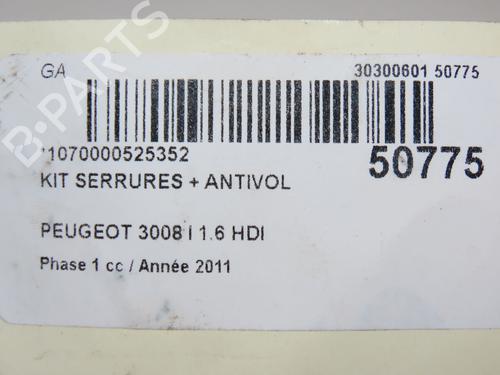 Used Electronic module PEUGEOT 3008 I MPV (0U_) 1.6 HDi (112 hp) 28829676