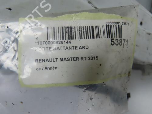 Porta mala direita RENAULT MASTER III Van (FV) 2.3 dCi 165 RWD (FV0P, FV0U, FV10, FV12, FV1E) (163 hp) 32399725