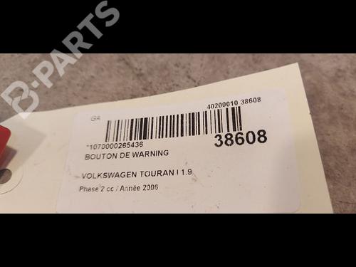 Warning switch VW TOURAN (1T1, 1T2) 1.9 TDI | BP9612080I22 