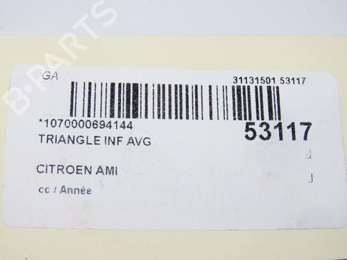 Left front suspension arm CITROËN AMI (9A_) Electric (9AZ2CA) | BP36494002M12 - Image 4