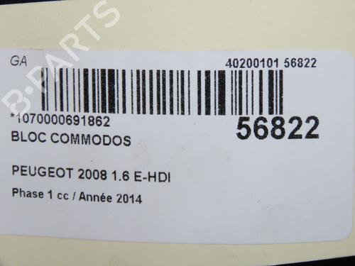 Steering column stalk PEUGEOT 2008 I (CU_) 1.6 HDi | BP32432939I23  - Image 5