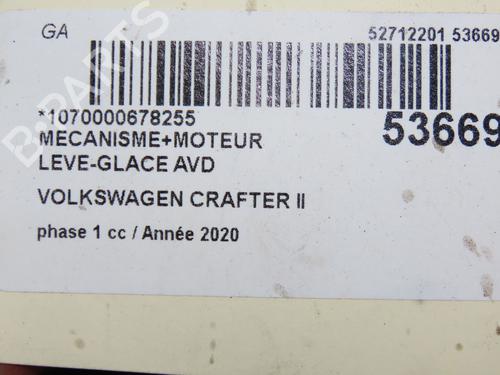 Front right window mechanism VW CRAFTER Van (SY_, SX_) 2.0 TDI FWD (SYB, SYC, SYD) | BP31120711C23 