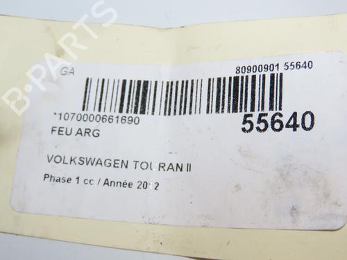 Used Left taillight VW TOURAN (1T3) 2.0 TDI (140 hp) 31151682