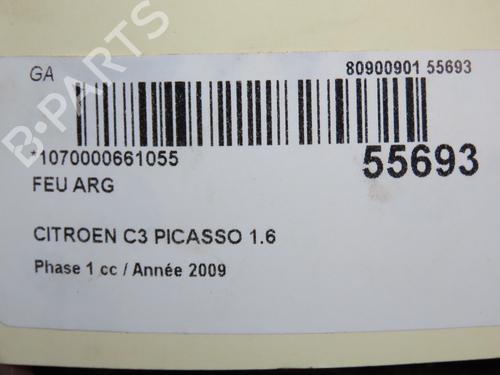 Venstre baglygte CITROËN C3 Picasso (SH_) 1.6 HDi (109 hp) 30740804