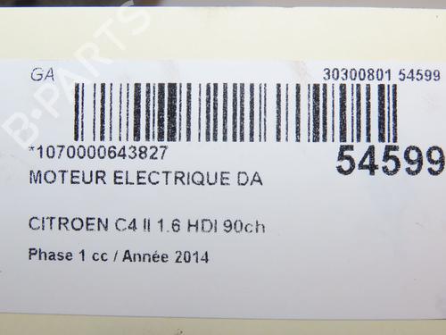 Styring servopumpe CITROËN C4 II (NC_) 1.6 HDi 90 (92 hp) 28829744