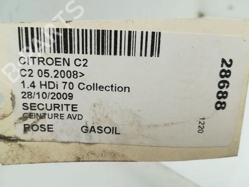Front right belt tensioner CITROËN C2 (JM_) 1.4 HDi | BP23175019C88 