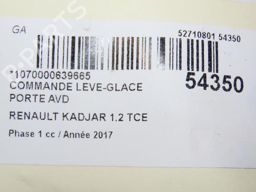 Kombi Kontakt / Stilkkontakt RENAULT KADJAR (HA_, HL_) 1.2 TCe 130 (HLMR) (130 hp) 28801897