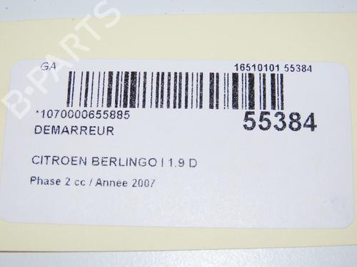 Startmotor CITROËN BERLINGO / BERLINGO FIRST Box Body/MPV (M_) 1.9 D 70 (MBWJZ, MCWJZ) (69 hp) 32100413