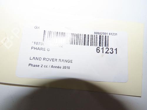 Left headlight LAND ROVER RANGE ROVER EVOQUE (L538) 2.0 D 4x4 | BP39732834C28 - Image 5