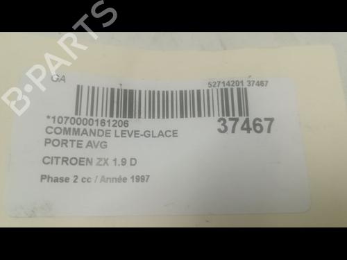 Used Left front window switch CITROËN ZX (N2) 1.9 D (68 hp) 23176539