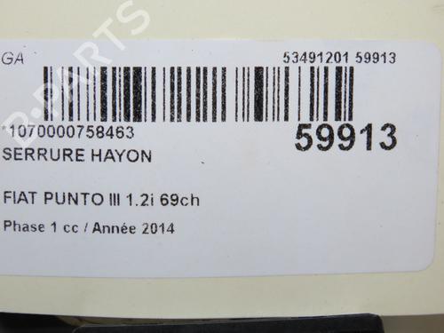 tailgate-lock-fiat-punto-evo-199_-2008-39251751 main image