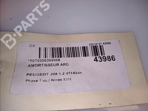 Right rear shock absorber PEUGEOT 208 I (CA_, CC_) 1.2 VTI 82 | BP11100213M19 