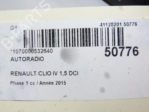Radio RENAULT CLIO IV (BH_) 1.5 dCi 75 | BP19069200E6 