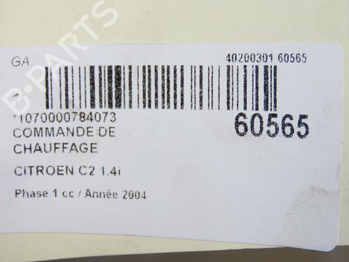 Used Climate control Climate control CITROËN C2 (JM_) 1.4 (73 hp) 40026332 40026332