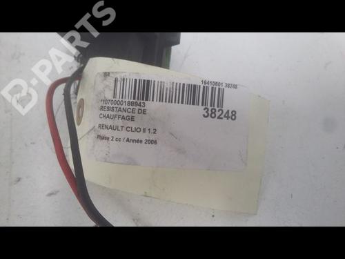Heater resistor RENAULT CLIO II (BB_, CB_) 1.2 (BB0A, BB0F, BB10, BB1K, BB28, BB2D, BB2H, CB0A,... | BP11677204M108 